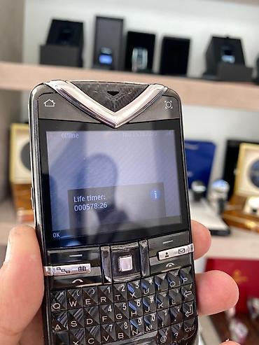 işdənmiş telefonlar: Vertu Quest Carbon Ceramika Black Orginal islenmisdi ideal — 6