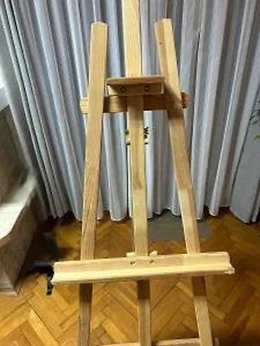 Slike i ramovi: Drvena slikarska štafelaj (studijski/akademski tip) - Model: ars nova — 12