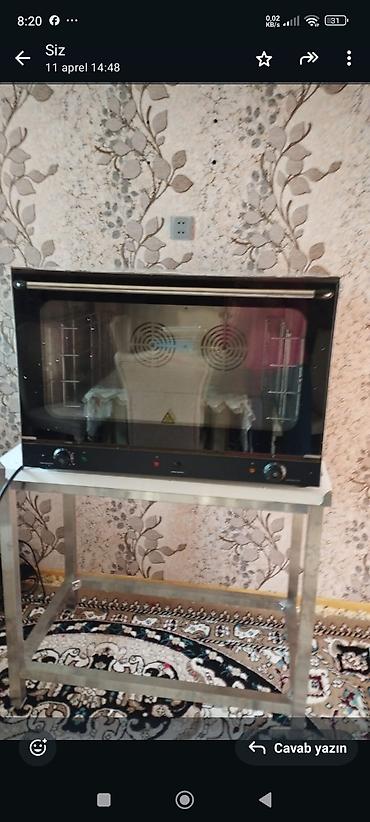restoran: - Konveksiya tipli elektrik sobası – peç-xəmir, bulkalar, piroqlar və — 1