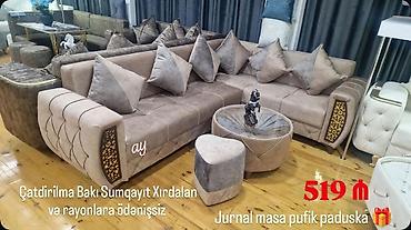 jurnal masası: Yeni, Künc divan, Qonaq otağı üçün, Açılmayan — 1