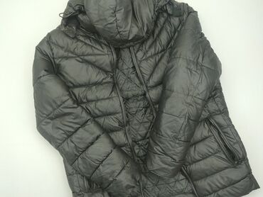 czarne bluzki z koronką: Down jacket, 4XL (EU 48), condition - Good