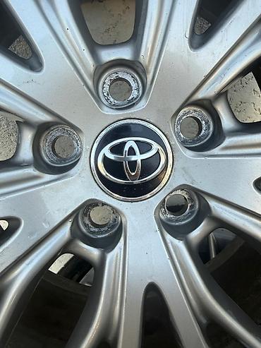 disk r16 type 1: Toyota orijinal yüngül lehimli disk və şin dəsti 4eded - — 6