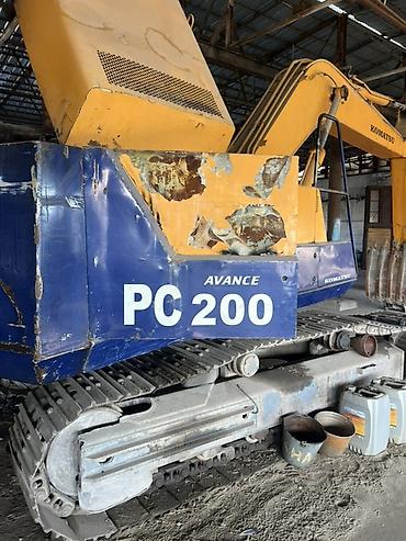 Транспорт: Экскаватор, Komatsu, Гусеничный — 4