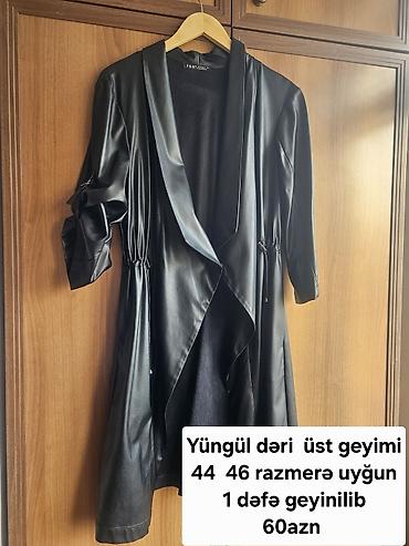 dəri plaşlar: Plaş, rəng - Qara — 1