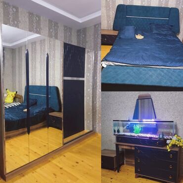 барокко мебель: İkinəfərlik çarpayı, Dolab, Termo, 2 tumba, İşlənmiş