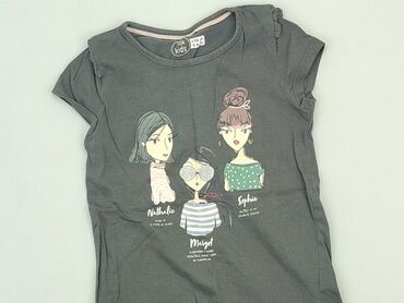 letnie sukienki szyfonowe: T-shirt, Little kids, 5-6 years, 110-116 cm, condition - Very good