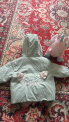 Верхняя одежда: Куртка единорог зимняя 1000 почти новая Куртка-ветровка — 2