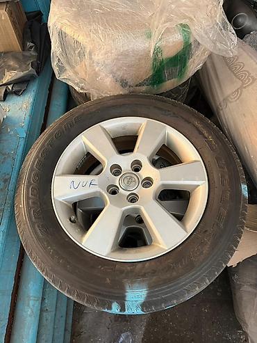 Комплект колес Toyota с шинами Bridgestone Dueler H/T - Диск