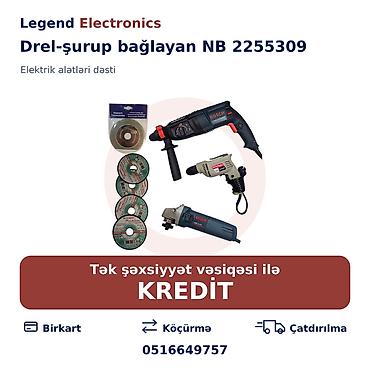 açar dest: Elan başlığı: Drel-şurup bağlayan NB 2255309 Elan mətni: Drel-şurup — 1