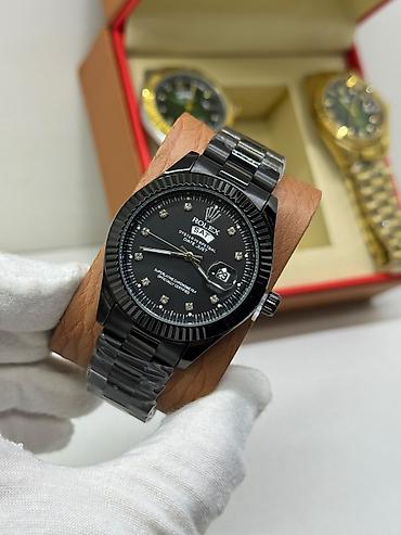 oyster saat: Yeni, Qol saatı, Rolex, rəng - Yaşıl — 8