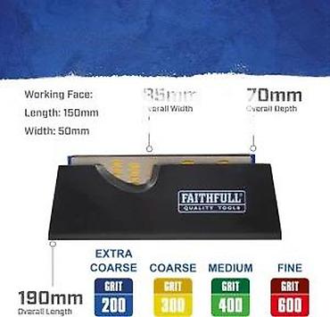 Ostali pribor i dodaci za alate: Dijamantski kamen za oštrenje 4-u-1 sa postoljem - Profesionalni — 14