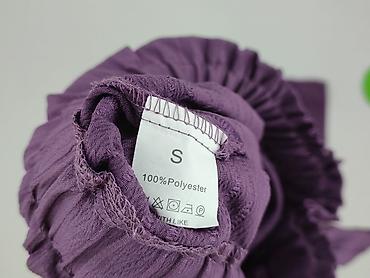 jeansy balloon pull and bear: Spodnie materiałowe damskie, rozmiar S — 4