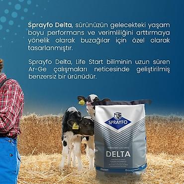 mal yemi: Sprayfo Delta buzov süd əvəzedicisi buzovların sağlam inkişafı və — 5