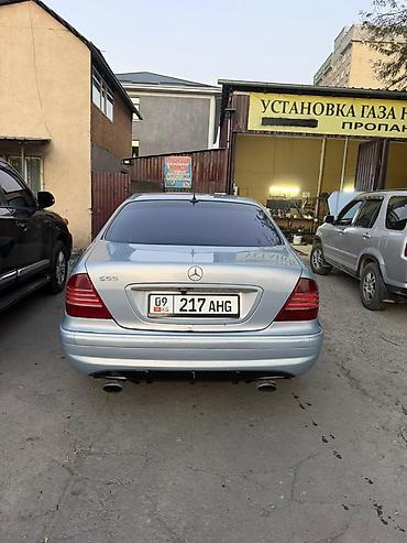бампер м5: Mercedes-Benz S-Class: 2002 г., 5 л, Автомат, Газ, Седан — 5
