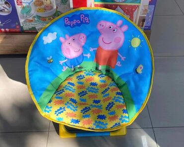 Foteljice: Dečija okrugla stolica sa motivom omiljenih crtanih junaka😍. Poseduje — 13