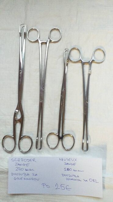 Ostali medicinski proizvodi: Hirurški ginekološki instrumenti 
kao sa slika 
Ne odgovaram na SMS — 11