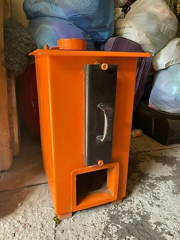 каменный уголь: Металлическая печь-ракета (rocket stove) для отопления и приготовления — 3