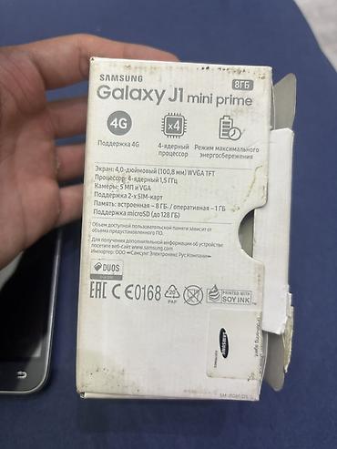j 3 pro: Samsung Galaxy J1 Mini, 8 GB, rəng - Qara, İki sim kartlı — 4