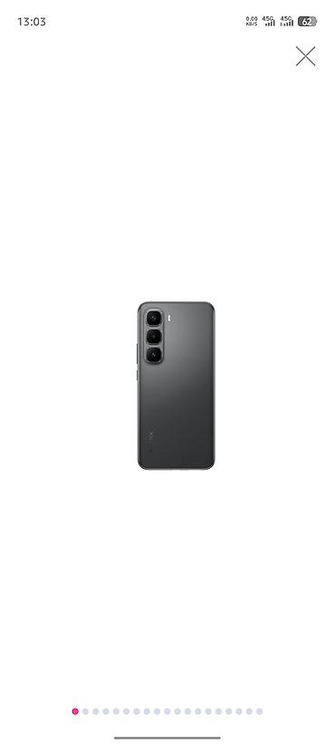 Infinix Note 40 Pro, 256 GB, rəng - Boz, Simsiz şarj lalafo.az -da Infinix Note 40 Pro, 256 GB, rəng - Boz, Simsiz şarj