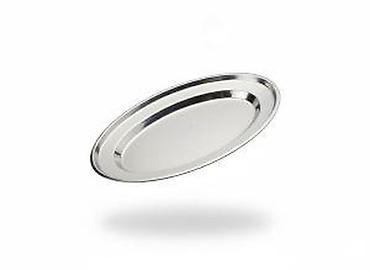 mini secko: INOX OVAL 5 | Rosfraj - tanjiri, escajg, čaše invertari Oval inox — 1