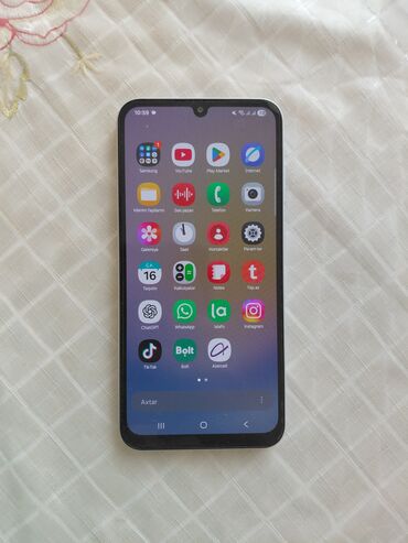 TagAZ: Samsung Galaxy A25, 256 ГБ, цвет - Белый, Сенсорный, Отпечаток пальца, Беспроводная зарядка