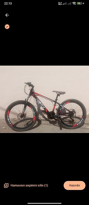 VISTA dağ velosipedi - Gödənək: Alüminium alaşımlı hardtail çərçivə