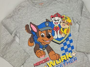 bluzka z kołnierzykiem reserved: Blouse, Nickelodeon, 2-3 years, 92-98 cm, condition - Perfect