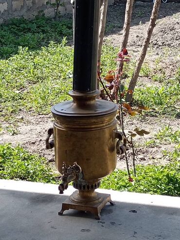 islenmis ev eşyaları satiram: İşlənmiş Od Samovar, 7 l, Ünvandan götürmə