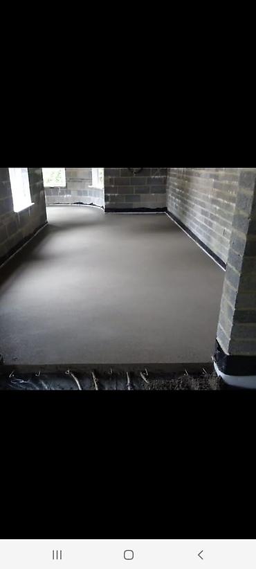 Напольные работы: Полусухая стяжка пола под ключ Что выполняется: - Устройство — 9