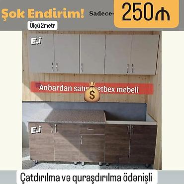 Mətbəx mebeli: Mətbəx mebeli sifarişlə hazırlanır — 1