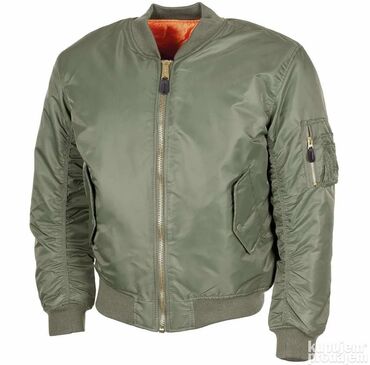 hm jakne: Transitional jacket, S (EU 48), color - Green