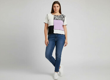 makaya t shirty: Shein, Women`s top, size M