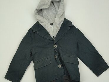 czarny ażurowy sweterek: Bluza, Rebel, 3-4 lat, 98-104 cm, stan - Dobry