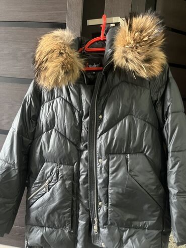 button куртка двухсторонняя: Пуховик, Тизеден, L