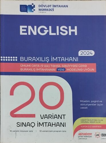 informatika testləri: Məhsul: 2024 Buraxılış İmthanı üzrə sınaq topluları (Dövlət İmtahan