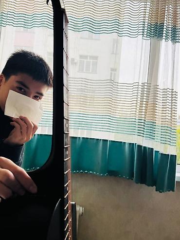 Гитары: Акустика гитара 38 размер черно матовой Kabat в комплекте Чехол — 2