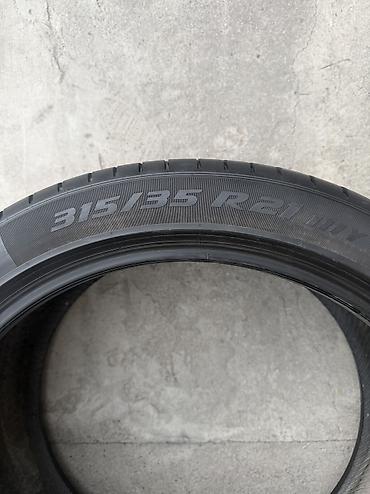 114 3 5: Шины 315 / 35 / R 21, Лето, Б/у, 1 шт, Легковые, Германия, Pirelli — 2