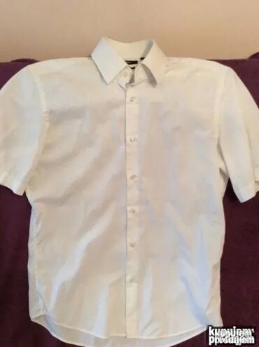 Košulje: Košulja Na duge rukave, S (EU 48), M (EU 50), L (EU 52), Boss, bоја - Siva, Pamuk — 24