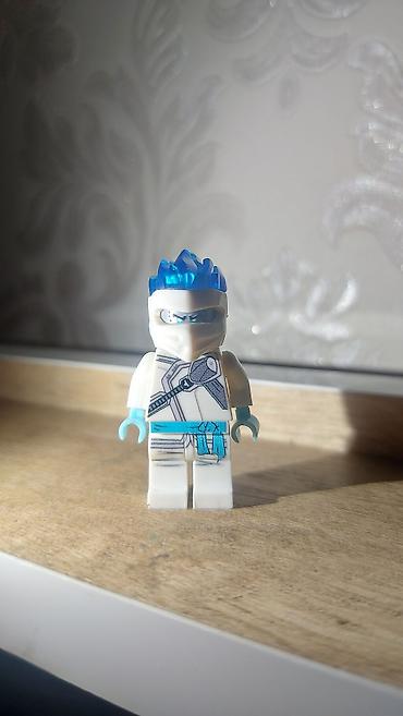 yumsaq oyuncaqlar: LEGO minifiqur – ağ və mavi temalı ninja - Seriya üslubu: Ninjago — 2