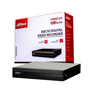 Видеонаблюдение: Видеорегистратор Dahua HDCVI WizSense в черном корпусе предназначен