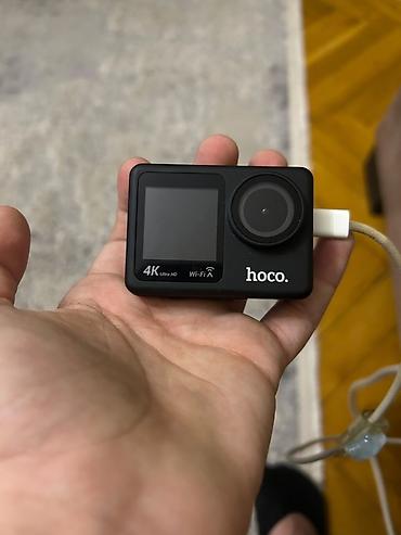 Videokameralar: Hoco aksion kamerası – 4K Ultra HD, Wi‑Fi Xüsusiyyətlər: - Video — 1