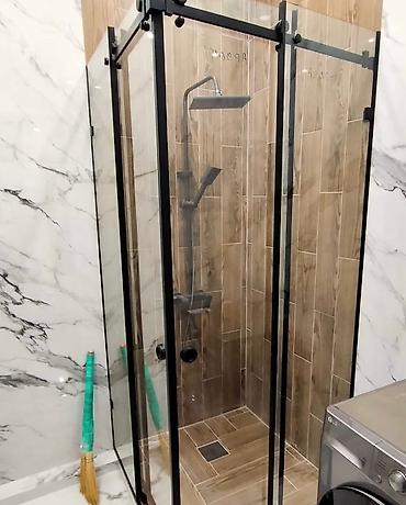 Душевые кабины: Изготовление душевых перегородок на заказ по вашим размерам! Наша — 5