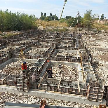 Бетонные работы: Монтаж фундаментов «под ключ» - Выполняем полный цикл работ: разбивка — 2