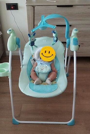 Детская мебель: Продаю электрокачели для новорожденных (б/у) в отличном состоянии