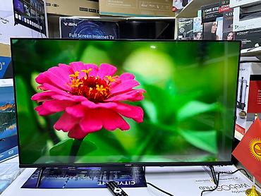 Телевизоры: Телик Телевизор Ясин 43G11 Андроид гарантия 3 года, доставка — 23