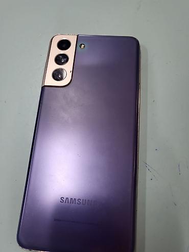 Samsung Galaxy S21, Б/у, 256 ГБ, цвет - Фиолетовый, 1 SIM at lalafo.kg Samsung Galaxy S21, Б/у, 256 ГБ, цвет - Фиолетовый, 1 SIM