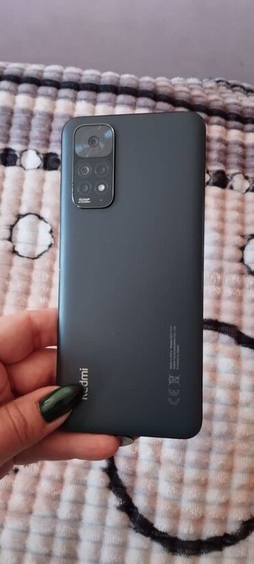 Redmi: Redmi, Redmi Note 11, Б/у, 64 ГБ, цвет - Серый, 2 SIM