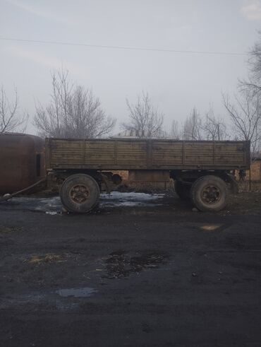 тягач с прицепом: Прицеп, МАЗ, Бортовой, 10 т, Б/у