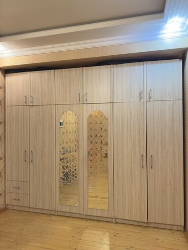Açılan, 6 qapı Düz dolab, Stenka