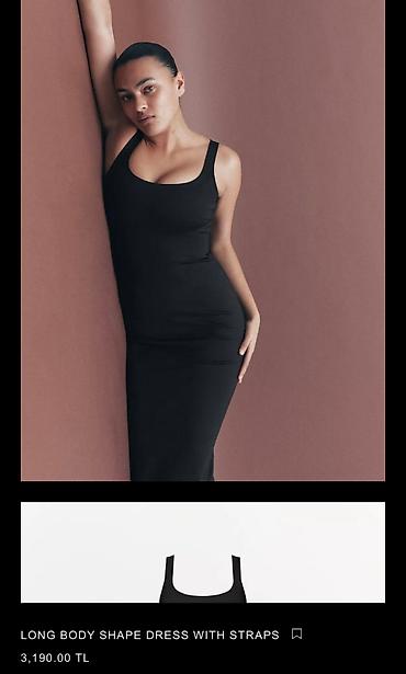zara 34: Повседневное платье, Лето, Длинная модель, Прямое, S — 2